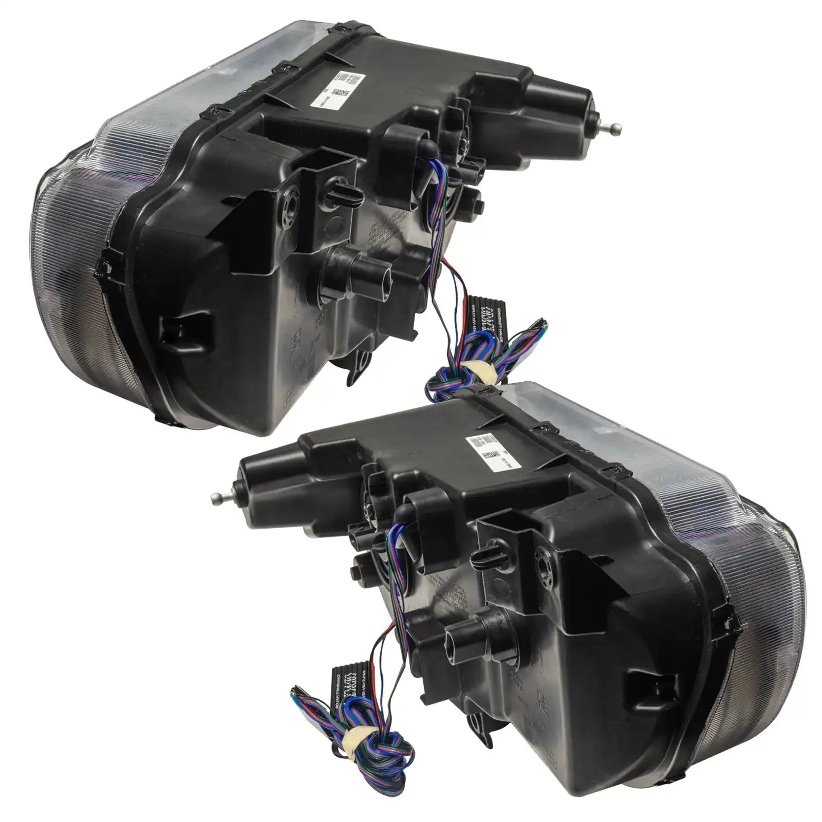 ORACLE Lighting 2008-2014 Dodge Challenger Pre-Assembled Halo Headlights - Non HID - Chrome by ORACLE Lighting