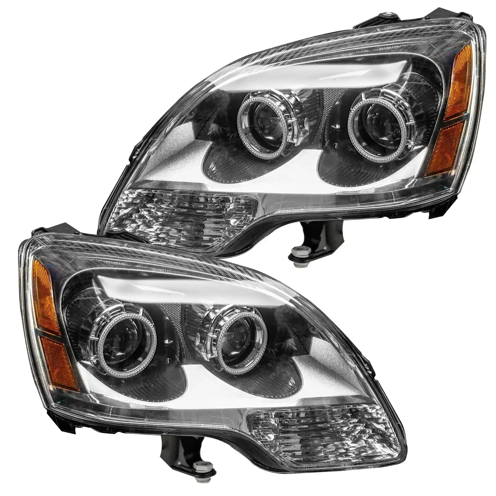 ORACLE Lighting 2008-2012 GMC Acadia Pre-Assembled Halo Headlights - 2nd Design - Halogen by ORACLE Lighting