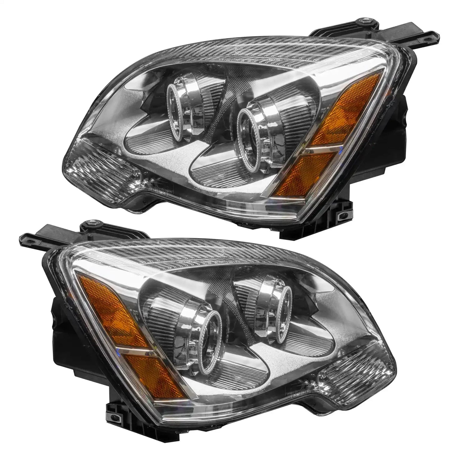 ORACLE Lighting 2008-2012 GMC Acadia Pre-Assembled Halo Headlights - 2nd Design - Halogen by ORACLE Lighting