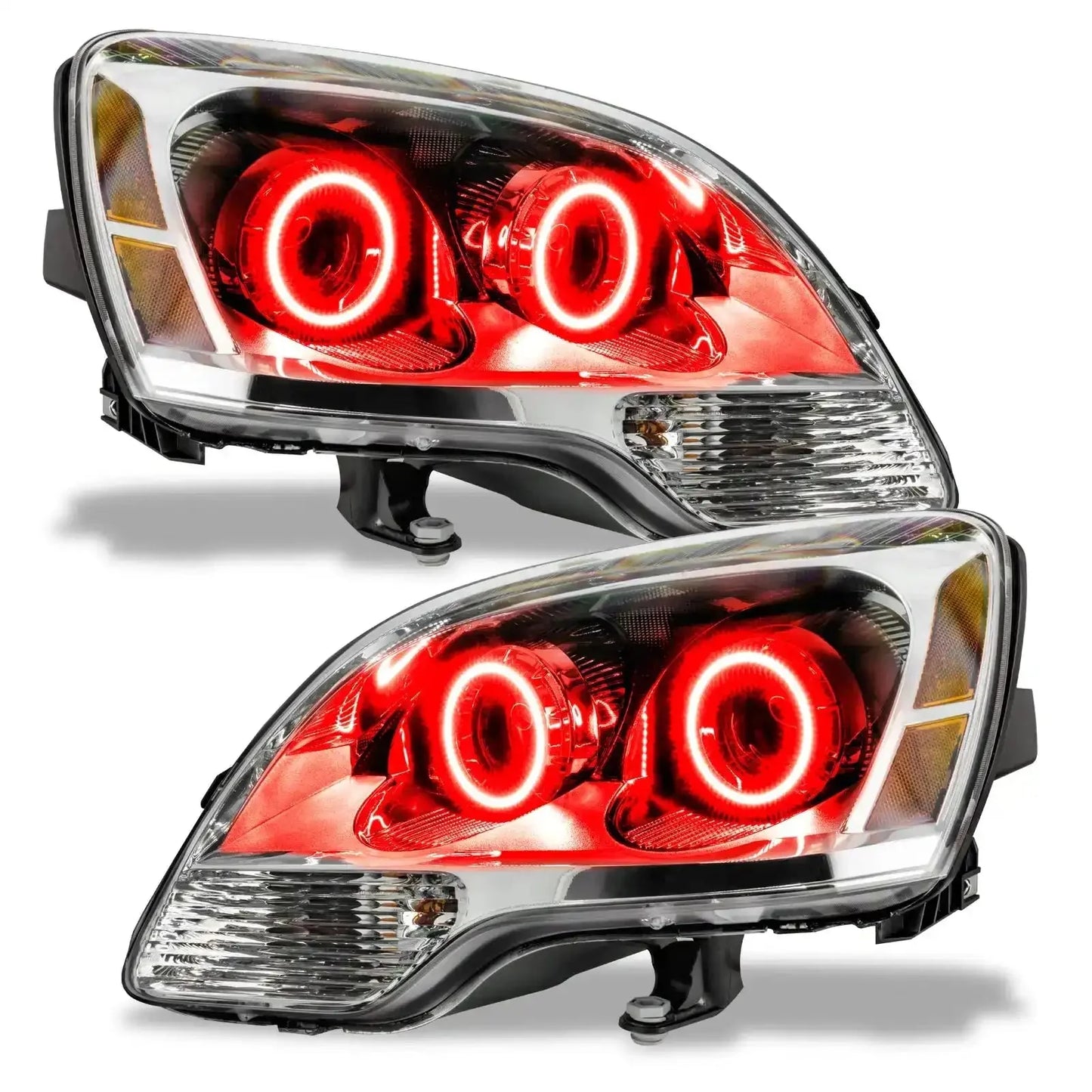 ORACLE Lighting 2008-2012 GMC Acadia Pre-Assembled Halo Headlights - 2nd Design - Halogen by ORACLE Lighting