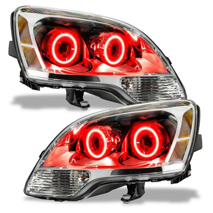 ORACLE Lighting 2008-2012 GMC Acadia Pre-Assembled Halo Headlights - 2nd Design - Halogen by ORACLE Lighting