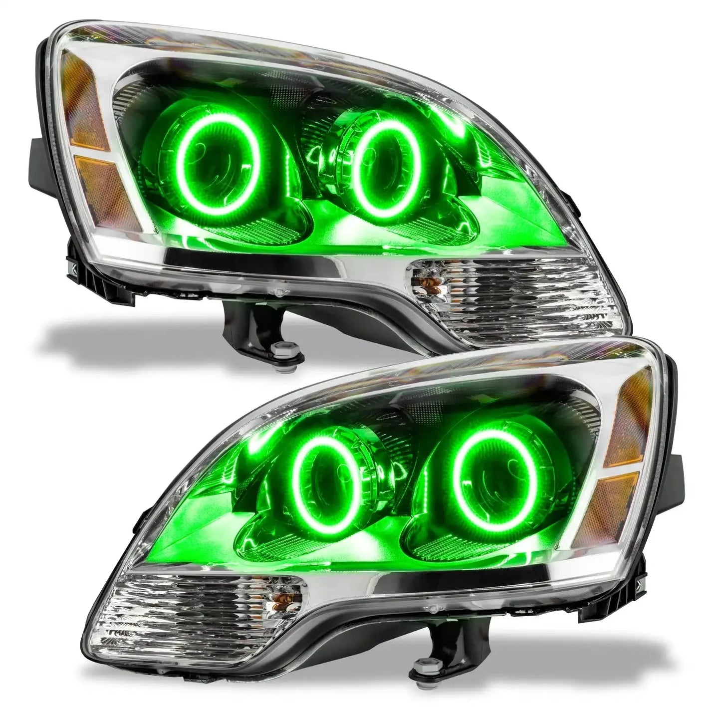 ORACLE Lighting 2008-2012 GMC Acadia Pre-Assembled Halo Headlights - 2nd Design - Halogen by ORACLE Lighting