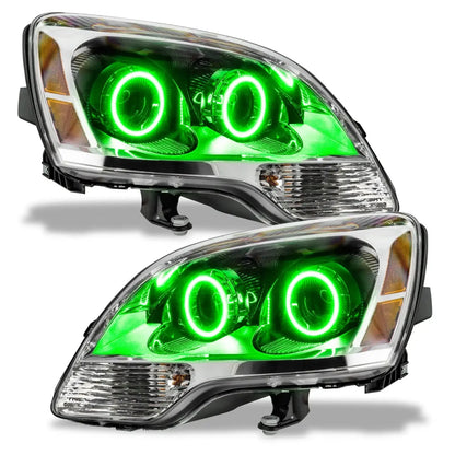 ORACLE Lighting 2008-2012 GMC Acadia Pre-Assembled Halo Headlights - 2nd Design - Halogen by ORACLE Lighting