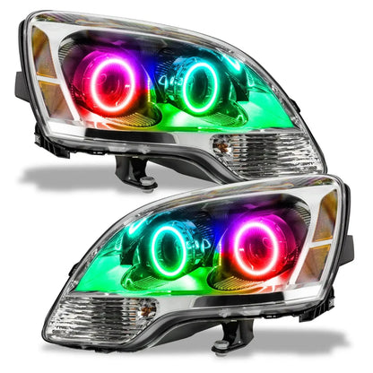 ORACLE Lighting 2008-2012 GMC Acadia Pre-Assembled Halo Headlights - 2nd Design - Halogen by ORACLE Lighting