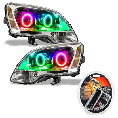 ORACLE Lighting 2008-2012 GMC Acadia Pre-Assembled Halo Headlights - 2nd Design - Halogen by ORACLE Lighting