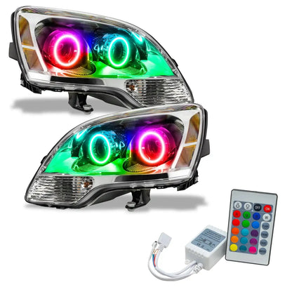 ORACLE Lighting 2008-2012 GMC Acadia Pre-Assembled Halo Headlights - 2nd Design - Halogen by ORACLE Lighting