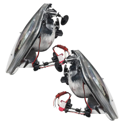 ORACLE Lighting 1997-2003 Ford F-150/F-250 Super Duty Pre-Assembled Halo Headlights - Chrome Housing by ORACLE Lighting