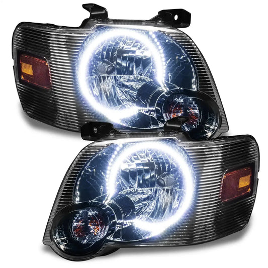 ORACLE Lighting 2008-2010 Ford Explorer Sport Trac Pre-Assembled Halo Headlights by ORACLE Lighting