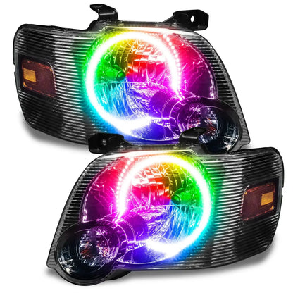 ORACLE Lighting 2008-2010 Ford Explorer Sport Trac Pre-Assembled Halo Headlights by ORACLE Lighting