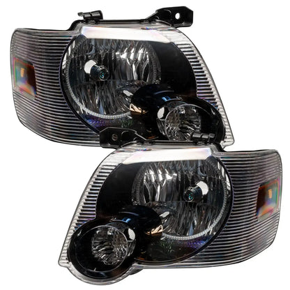 ORACLE Lighting 2008-2010 Ford Explorer Sport Trac Pre-Assembled Halo Headlights by ORACLE Lighting