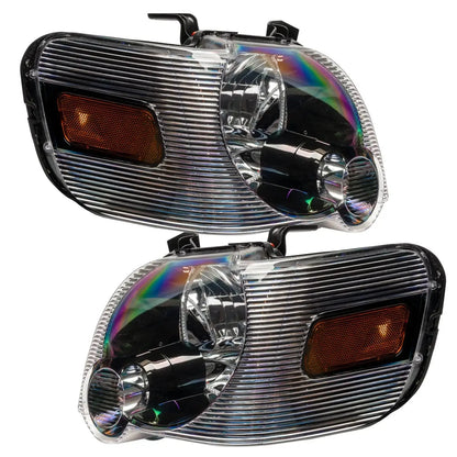 ORACLE Lighting 2008-2010 Ford Explorer Sport Trac Pre-Assembled Halo Headlights by ORACLE Lighting