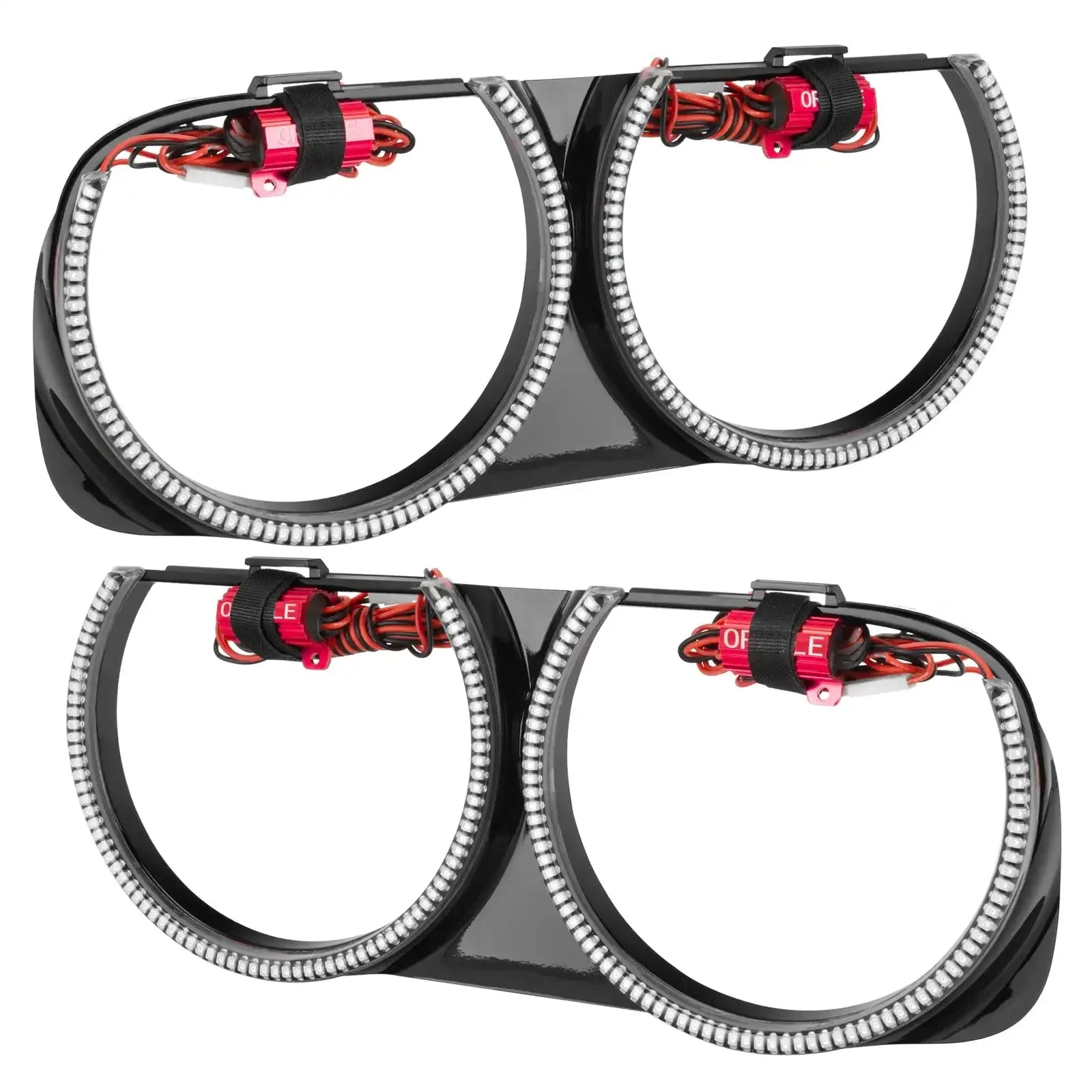 ORACLE Lighting 2015-2023 Dodge Challenger Pre-Installed Halo Headlight Bezels by ORACLE Lighting