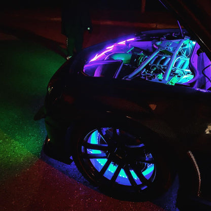 ORACLE Lighting LED Illuminated Wheel Rings - Single / Double Row LED by ORACLE Lighting