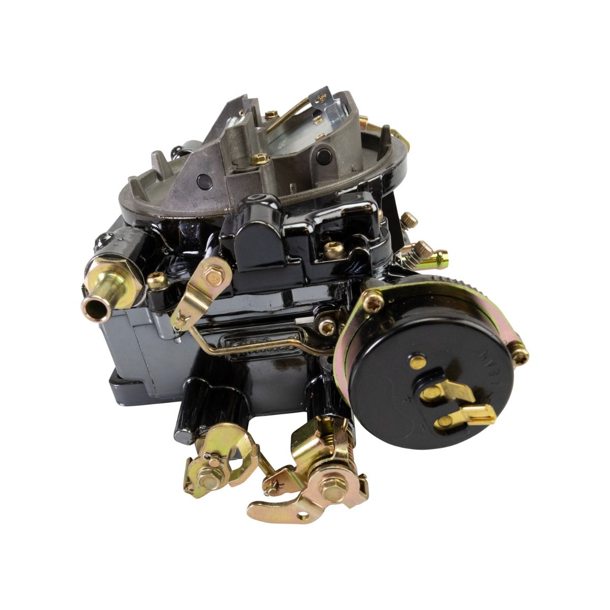 Edelbrock AVS2 650 CFM Carburetor #1906-BP Electric Choke, Black Plasma Finish by Edelbrock