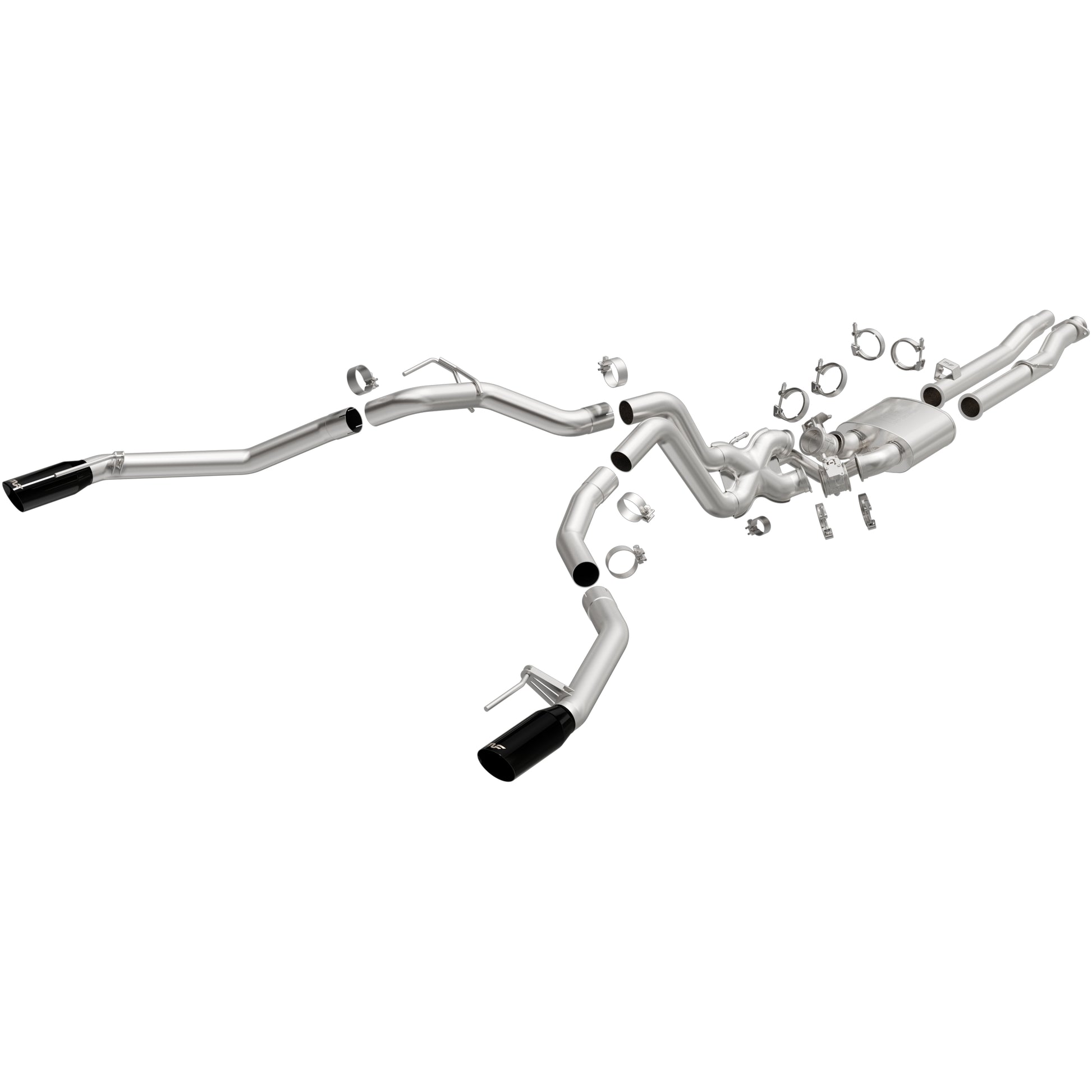Magnaflow Competition Series Black Chrome Tips Cat-Back System by MagnaFlow Exhaust Products