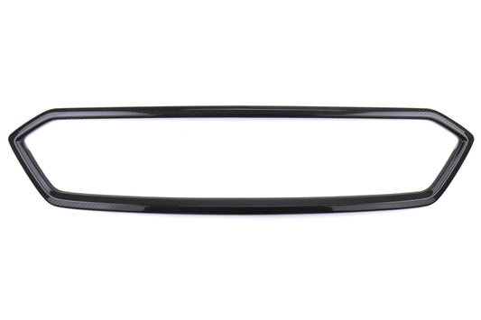 OLM LE Dry Carbon Fiber Grille Garnish (Outer) - 2018-2021 Subaru WRX / STI by MYX Automotive