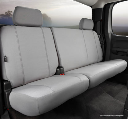 SP80 Series - Seat Protector Polyester Custom Fit Rear Seat Cover - Gray by FIA