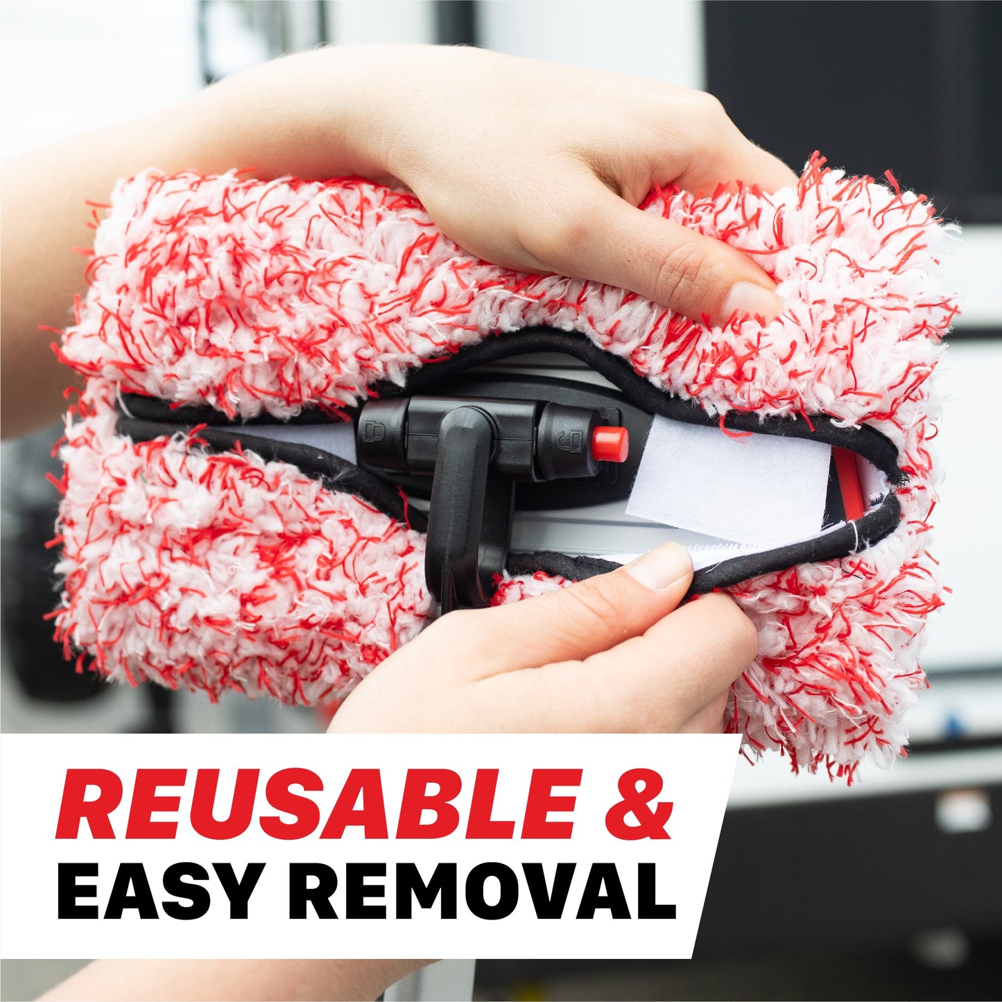Car Wash Tool | IncrediStick – Extendable Microfiber Wash Mitt by MaxshineUSA