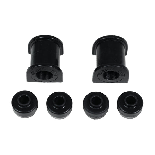 Sway Bar Bushing Set; Black; Rear; Bar Dia. 19mm; Performance Polyurethane; by Energy Suspension