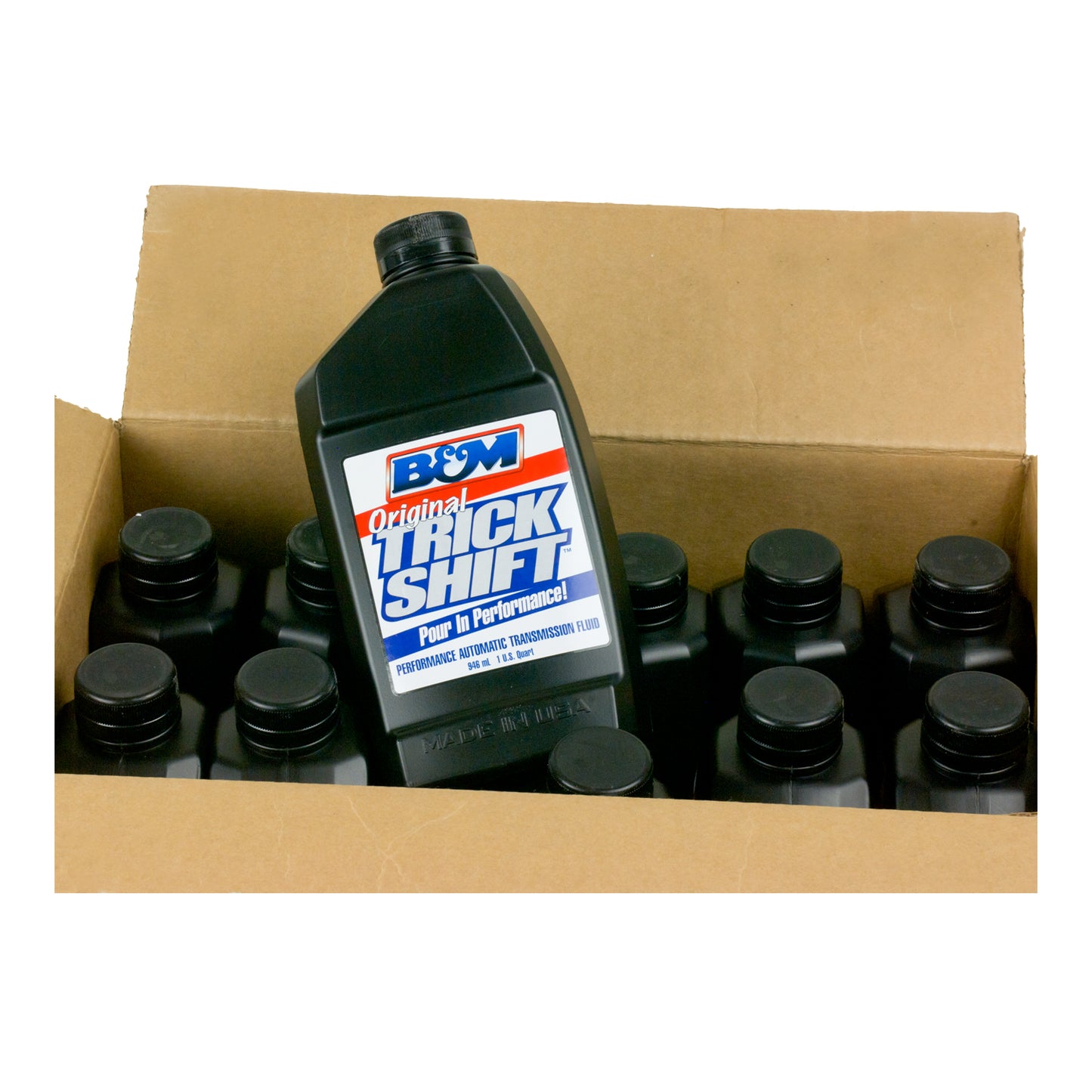 B&M Trick Shift Automatic Transmission Fluid - 1 Quart Bottle by B&M