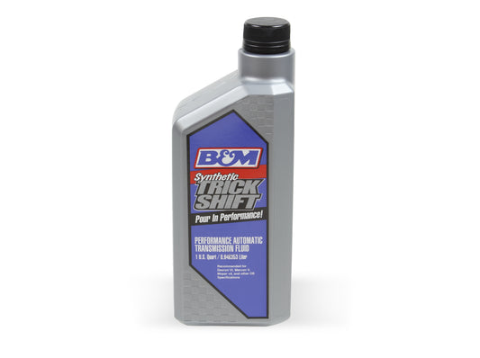 B&M Synthetic Trick Shift Automatic Transmission Fluid - 1 Quart Bottle by B&M