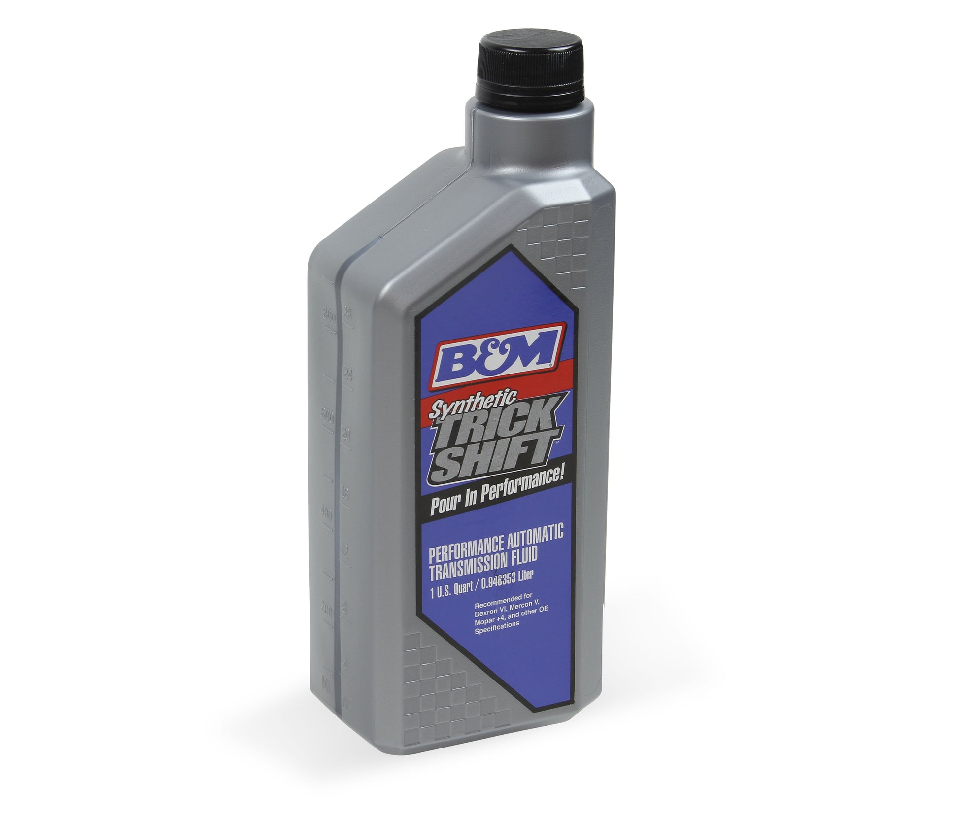 B&M Synthetic Trick Shift Automatic Transmission Fluid - 1 Quart Bottle by B&M