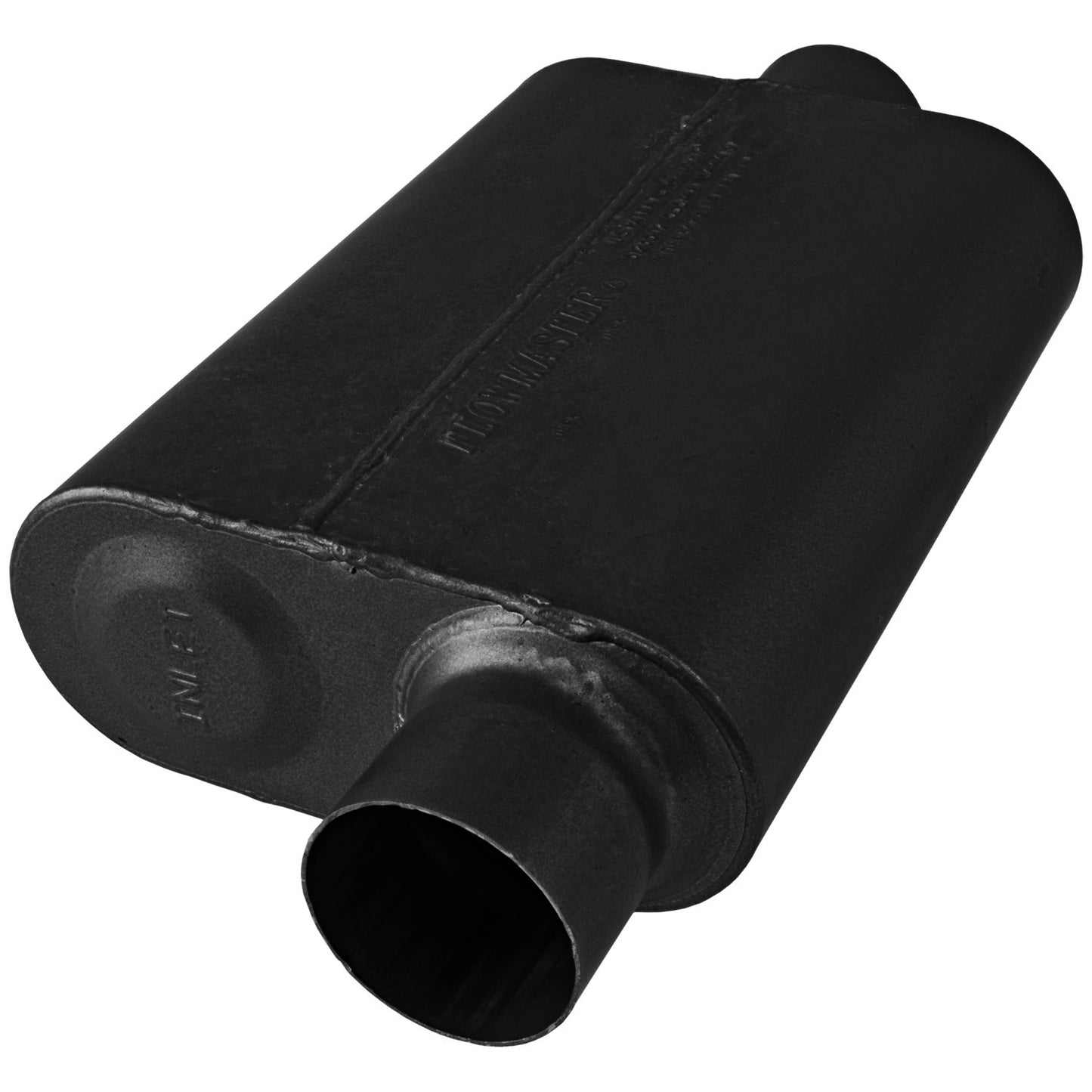 40 Series Stainless Steel - 3.00 Offset In / 3.00 Center Out - Aggressive Sound by Flowmaster