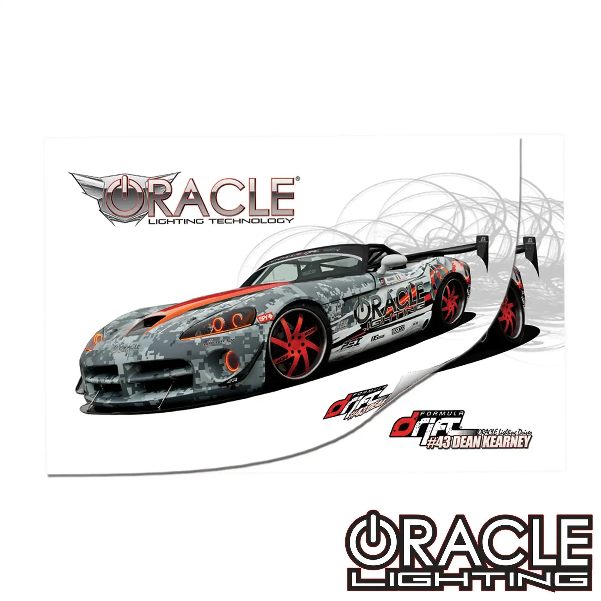 Official ORACLE Viper Poster 19" x 27" by ORACLE Lighting