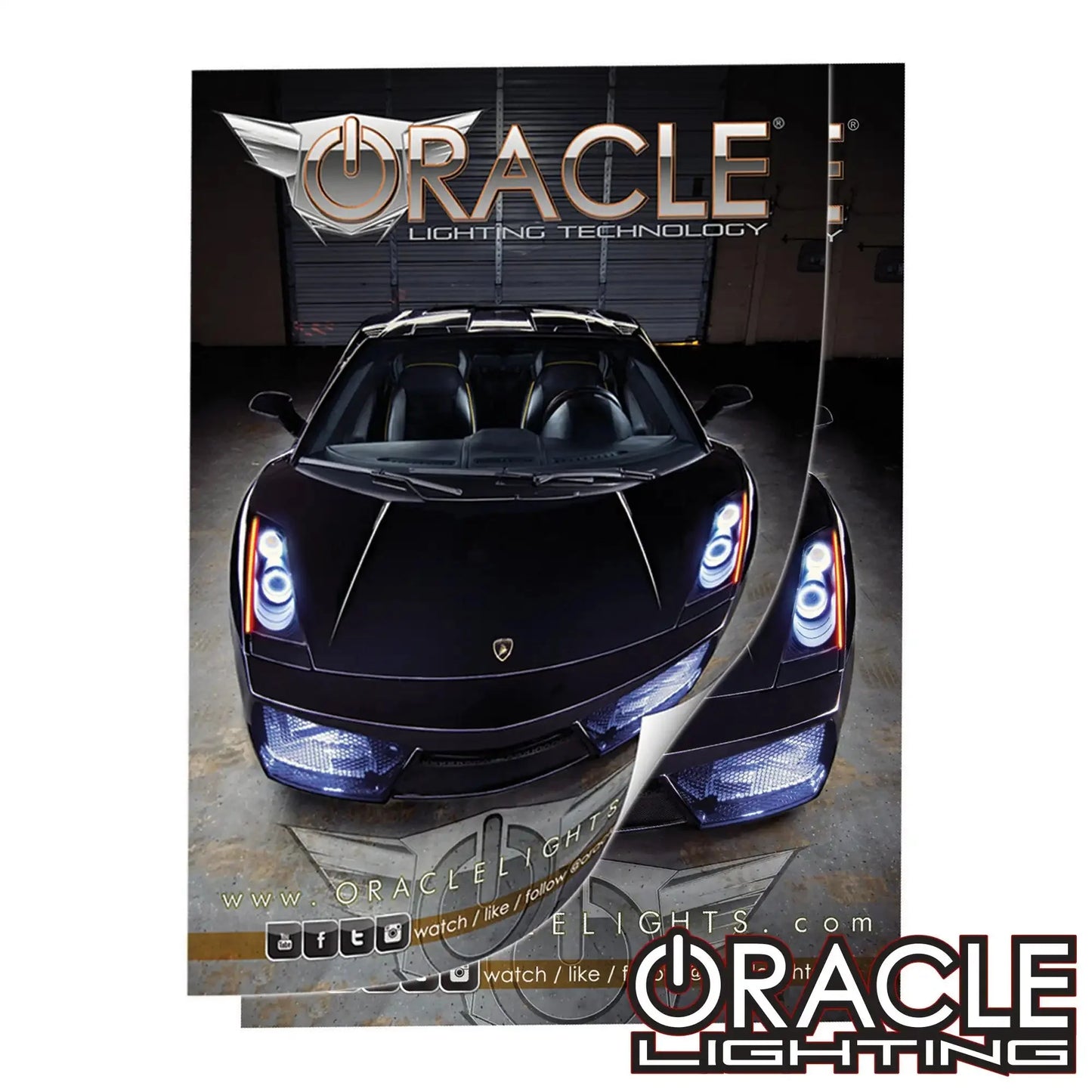 Official ORACLE Lambo Poster 19" x 27" by ORACLE Lighting