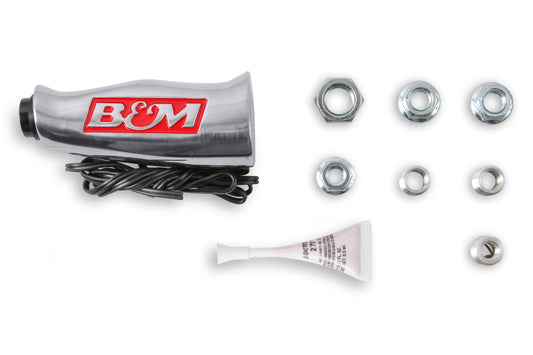 B&M Universal T-Handle - Brushed with 12V Switch by B&M