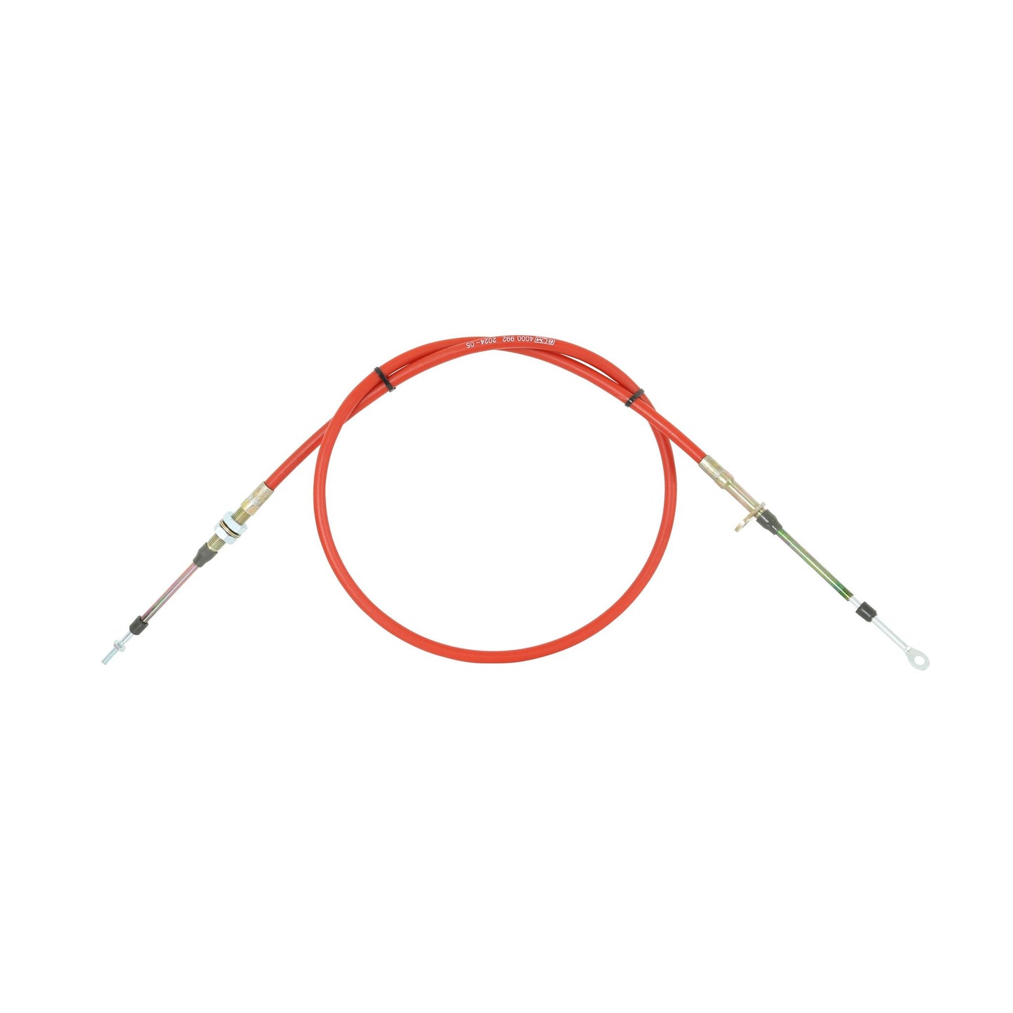 B&M Super Duty Race Shifter Cable - 5-Foot Length - Red by B&M