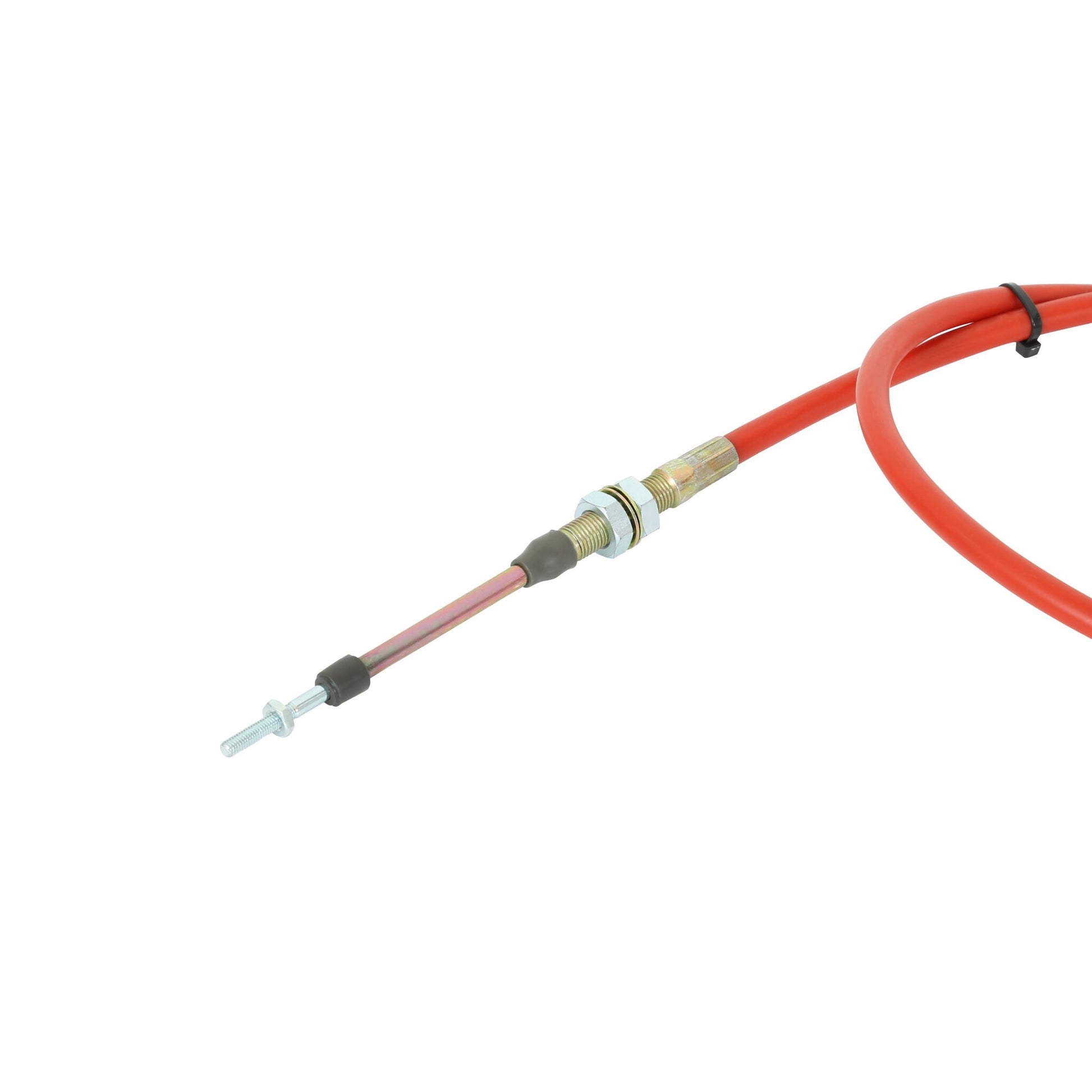 B&M Super Duty Race Shifter Cable - 5-Foot Length - Red by B&M