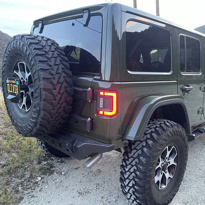 V2 | Flush Mount LED Tail Lights for Jeep Wrangler JL | Low-Profile | Plug-and-Play by ORACLE Lighting