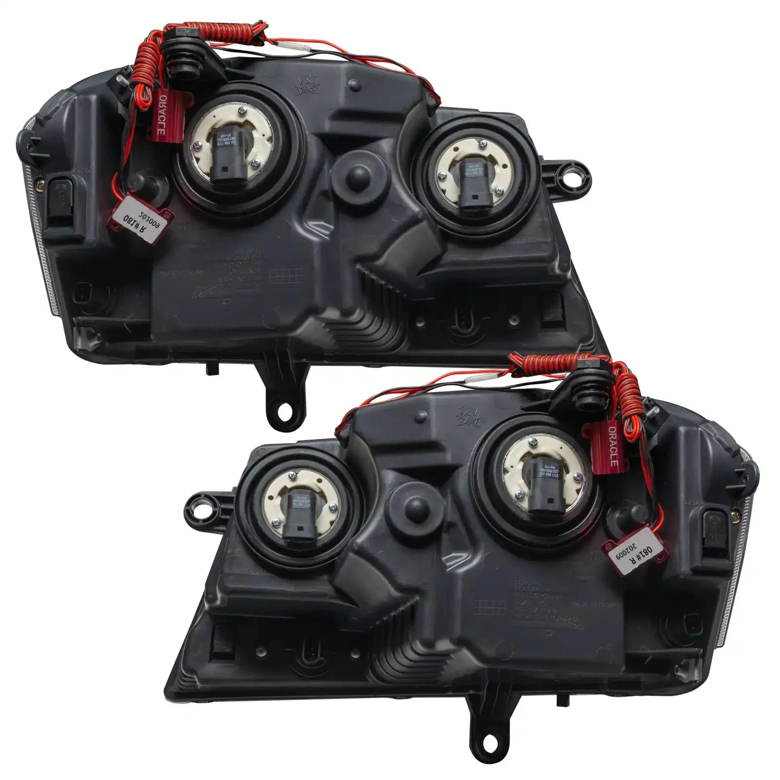 ORACLE Lighting 2008-2013 Dodge Avenger RT Pre-Assembled Halo Headlights - Black Housing by ORACLE Lighting