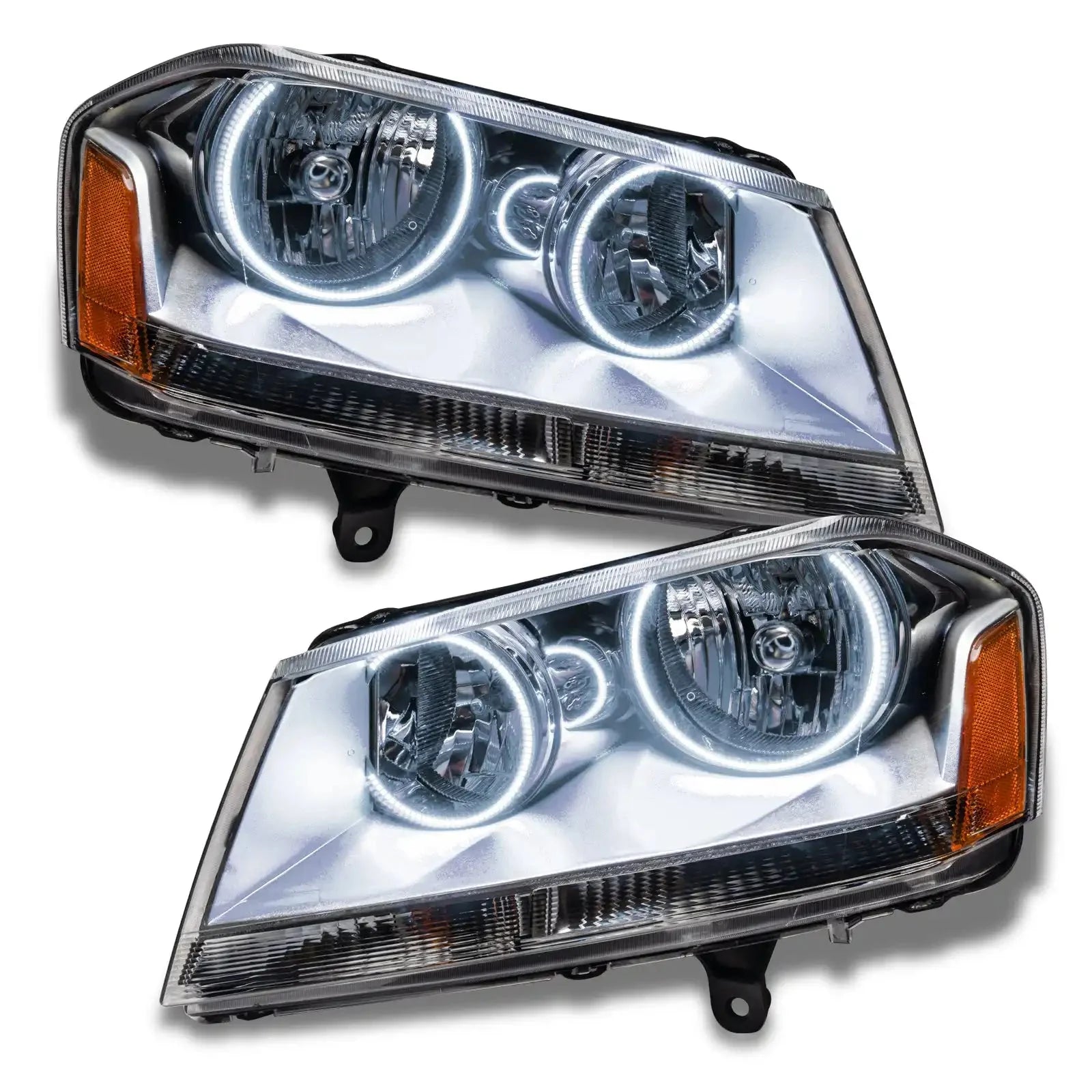ORACLE Lighting 2008-2014 Dodge Avenger SE/SXT Pre-Assembled Halo Headlights by ORACLE Lighting