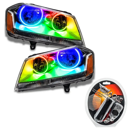 ORACLE Lighting 2008-2014 Dodge Avenger SE/SXT Pre-Assembled Halo Headlights by ORACLE Lighting