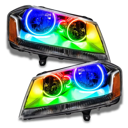 ORACLE Lighting 2008-2014 Dodge Avenger SE/SXT Pre-Assembled Halo Headlights by ORACLE Lighting