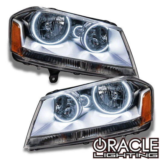 ORACLE Lighting 2008-2014 Dodge Avenger SE/SXT Pre-Assembled Halo Headlights by ORACLE Lighting