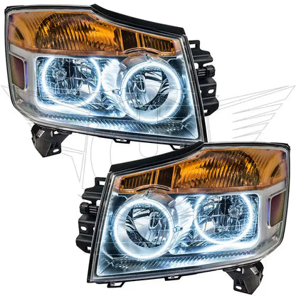 ORACLE Lighting 2008-2014 Nissan Armada LED Headlight Halo Kit by ORACLE Lighting