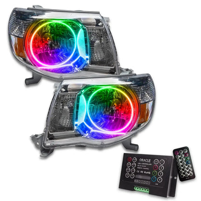 ORACLE Lighting 2005-2011 Toyota Tacoma Pre-Assembled Halo Headlights by ORACLE Lighting