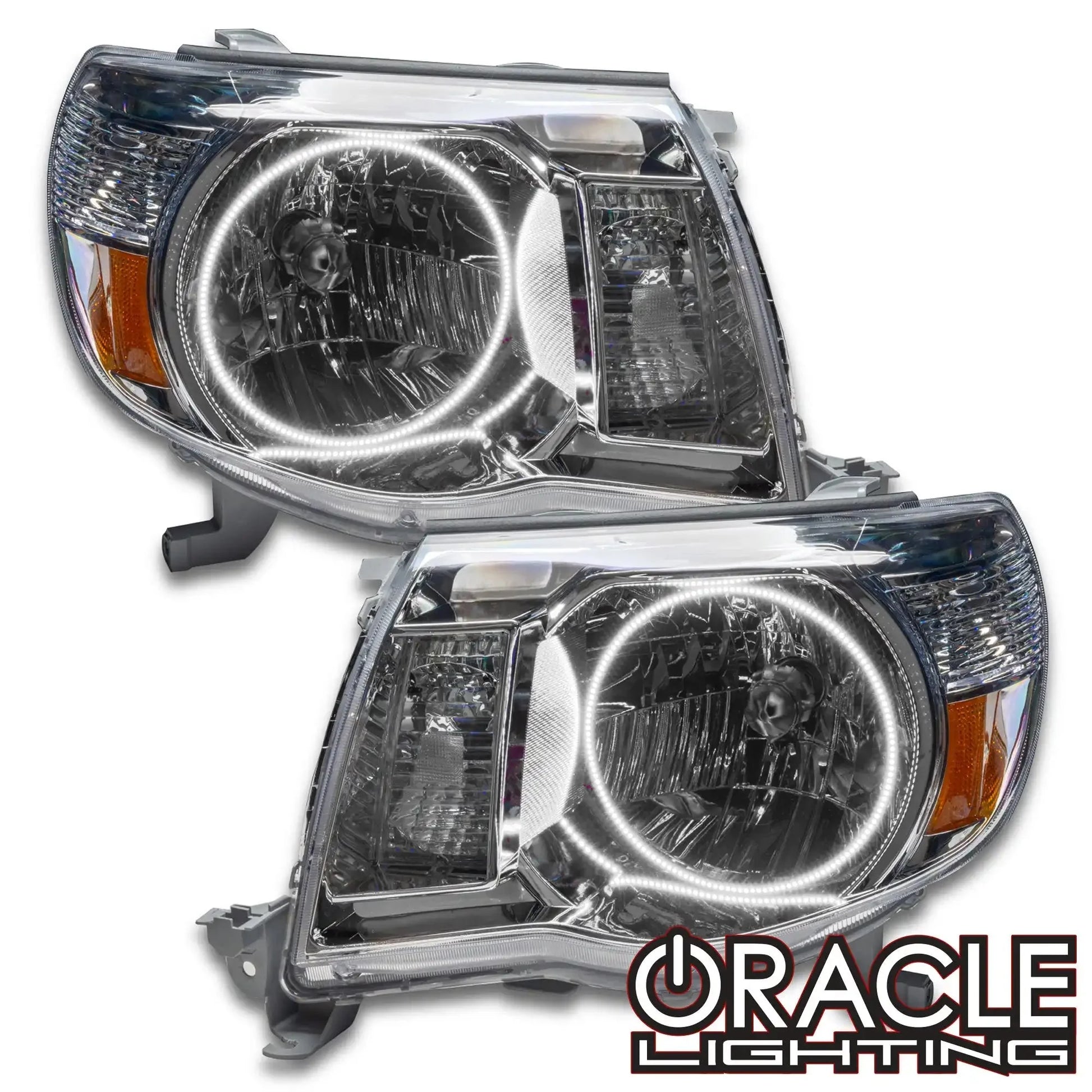 ORACLE Lighting 2005-2011 Toyota Tacoma Pre-Assembled Halo Headlights by ORACLE Lighting