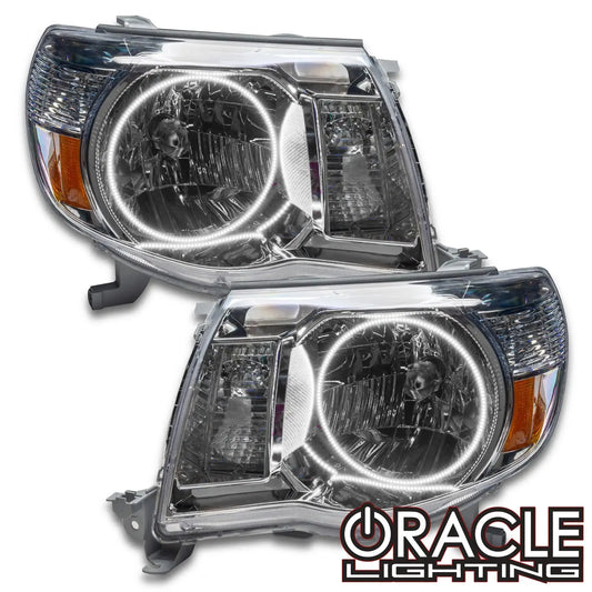 ORACLE Lighting 2005-2011 Toyota Tacoma Pre-Assembled Halo Headlights by ORACLE Lighting