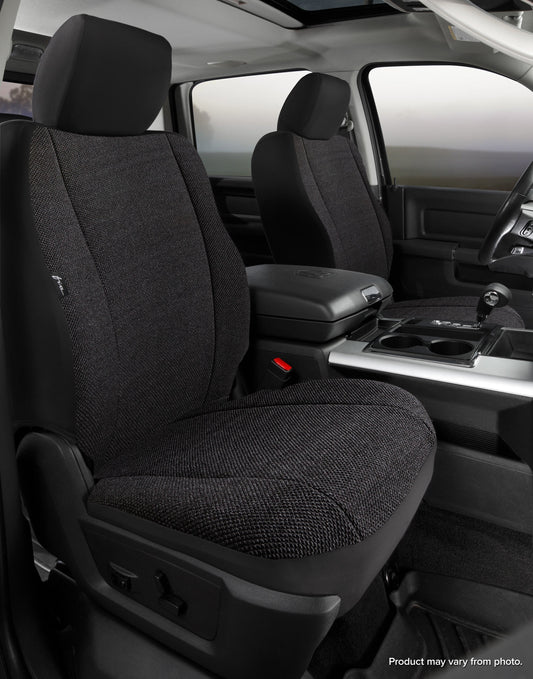 TR40 Series - Wrangler Saddleblanket Custom Fit Front Seat Cover - Solid Black by FIA