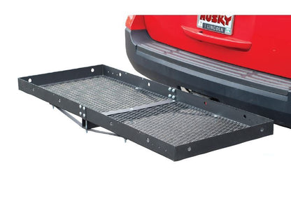 Mounts In 2" Receiver 500 LB Cap 60" x 23-1/2" x 3" Mesh Non-Folding by Husky Towing
