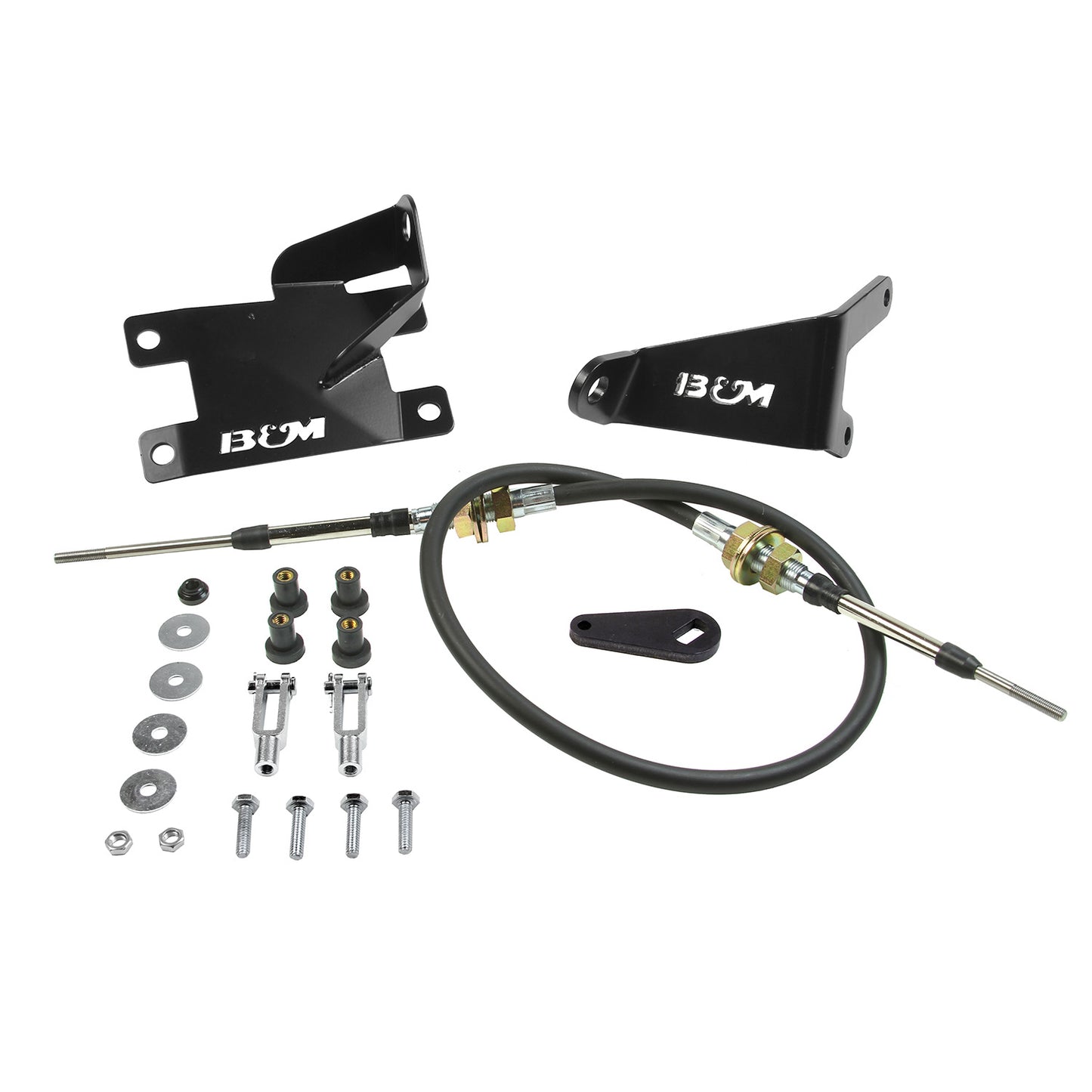 B&M Heavy Duty Transfer Case Shift Cable Conversion Kit by B&M