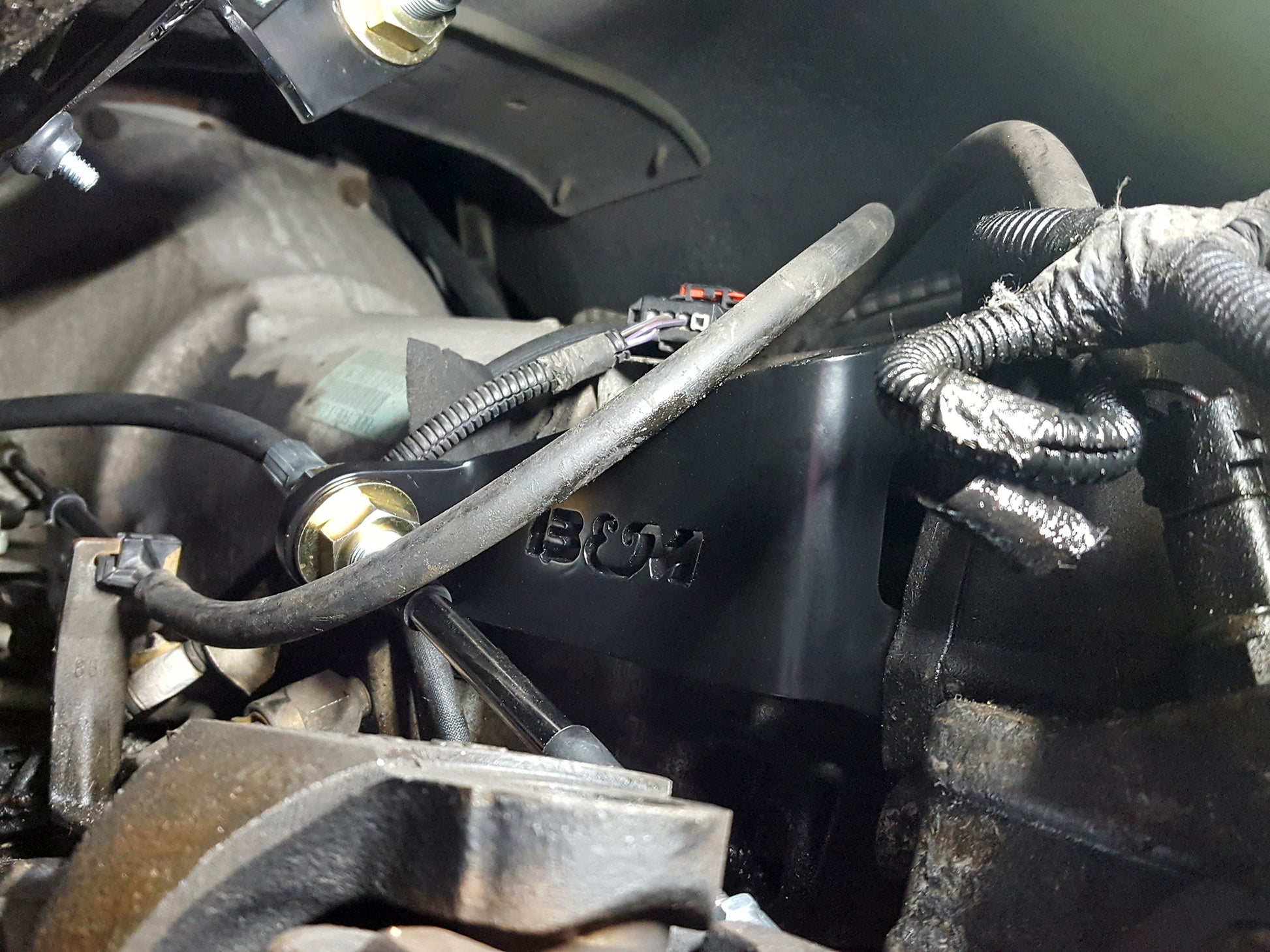 B&M Heavy Duty Transfer Case Shift Cable Conversion Kit by B&M