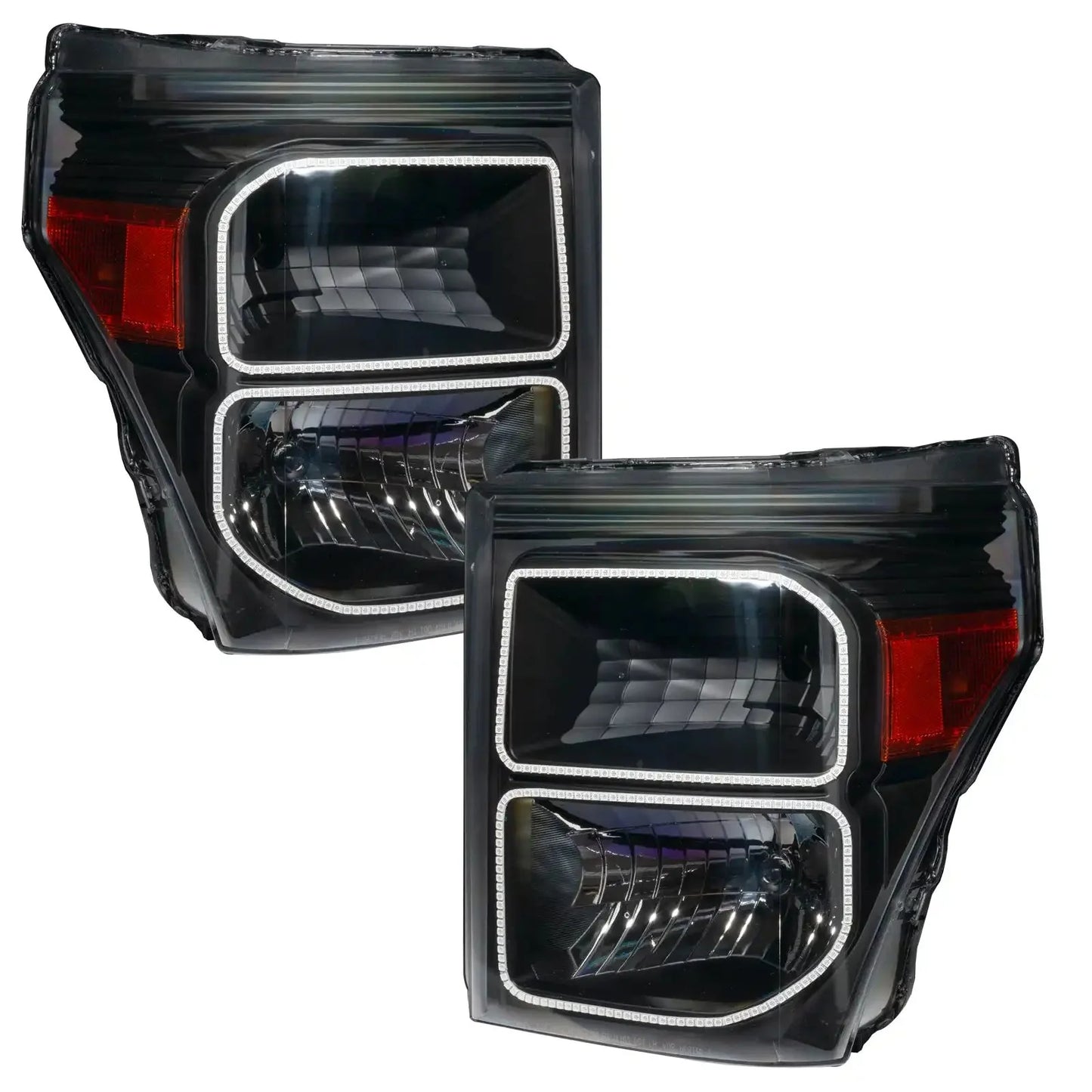 ORACLE Lighting 2011-2016 Ford F-250/F-350 Super Duty Pre-Assembled Headlights - Black by ORACLE Lighting