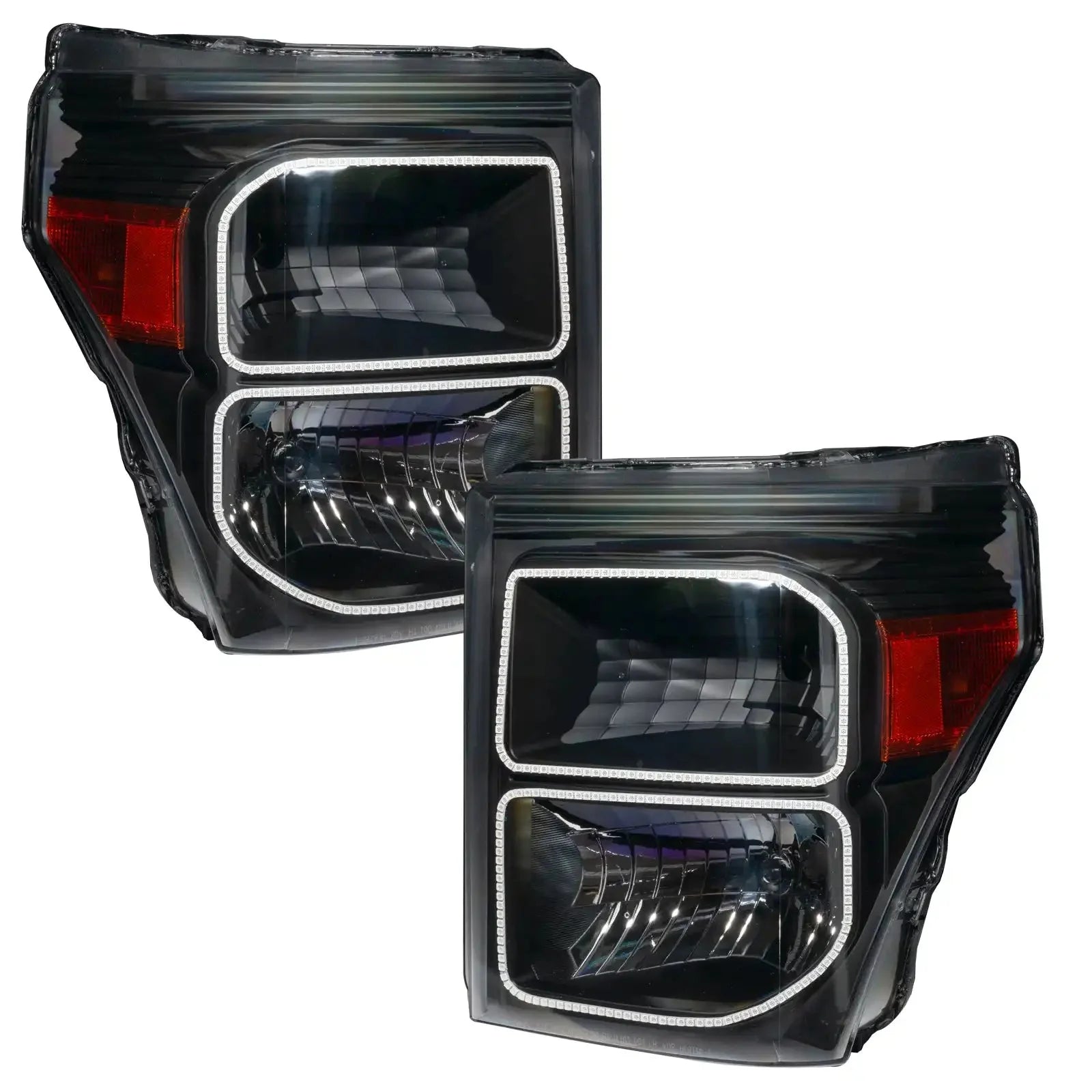ORACLE Lighting 2011-2016 Ford F-250/F-350 Super Duty Pre-Assembled Headlights - Black by ORACLE Lighting