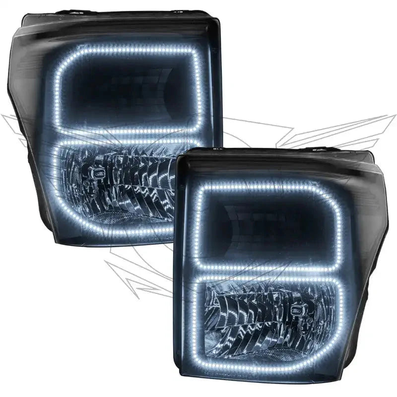 ORACLE Lighting 2011-2016 Ford F-250/F-350 Super Duty Pre-Assembled Headlights - Black by ORACLE Lighting