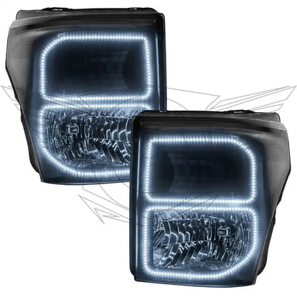 ORACLE Lighting 2011-2016 Ford F-250/F-350 Super Duty Pre-Assembled Headlights - Black by ORACLE Lighting